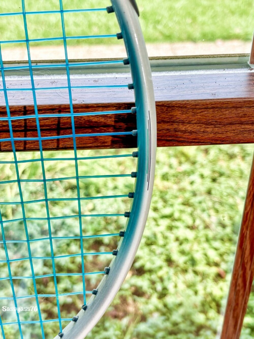 🆕VTG▪️PRINCE▪️1988 Tricomp Series 100 4 3/8 Grip Graphite Fiberglass Racquet - Picture 3 of 14